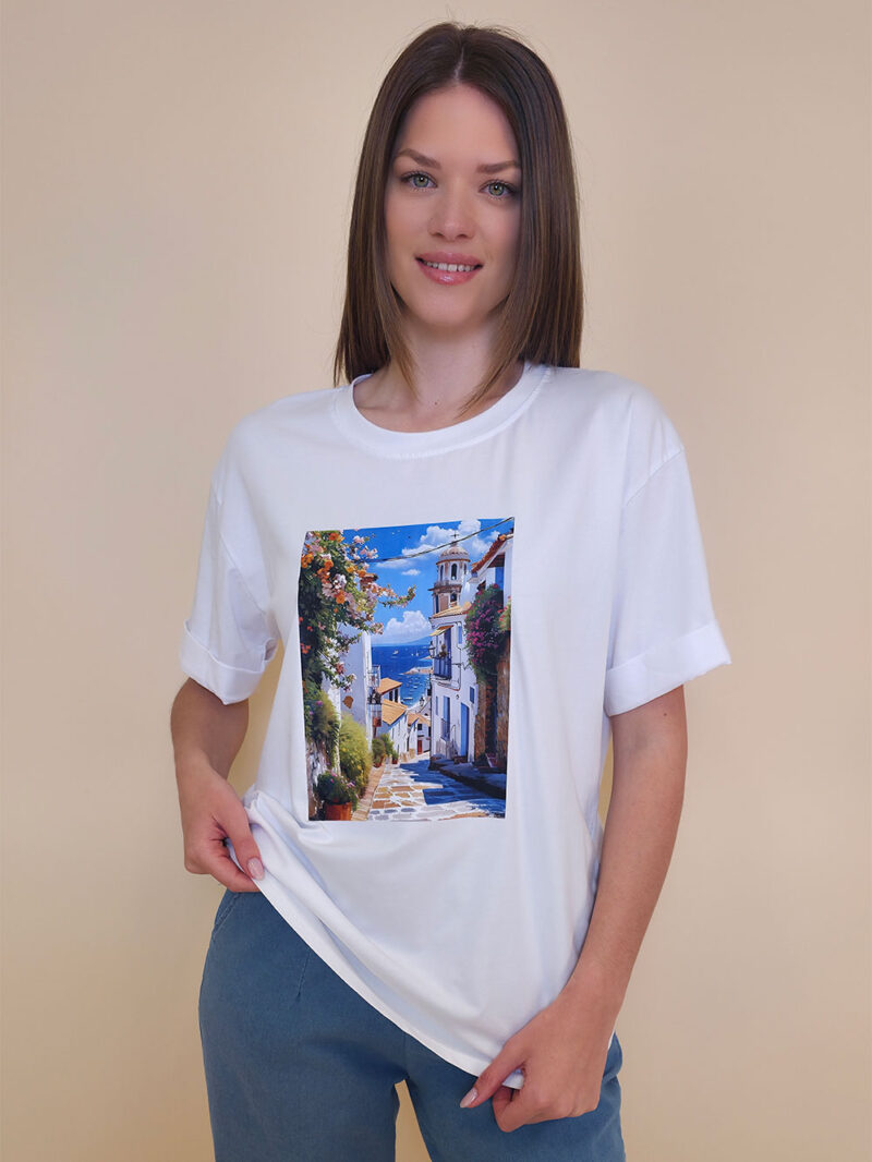 T-shirt 24 Bumble Bee - cotton UN - Coastline Town