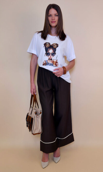 T-shirt 24 Bumble Bee - cotton UN - Cute Coffee