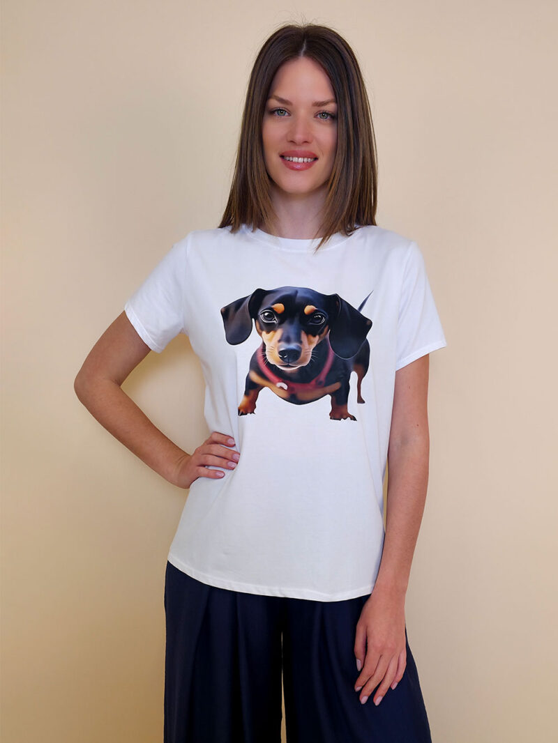 T-shirt 24 Bumble Bee - cotton UN - Dachsie