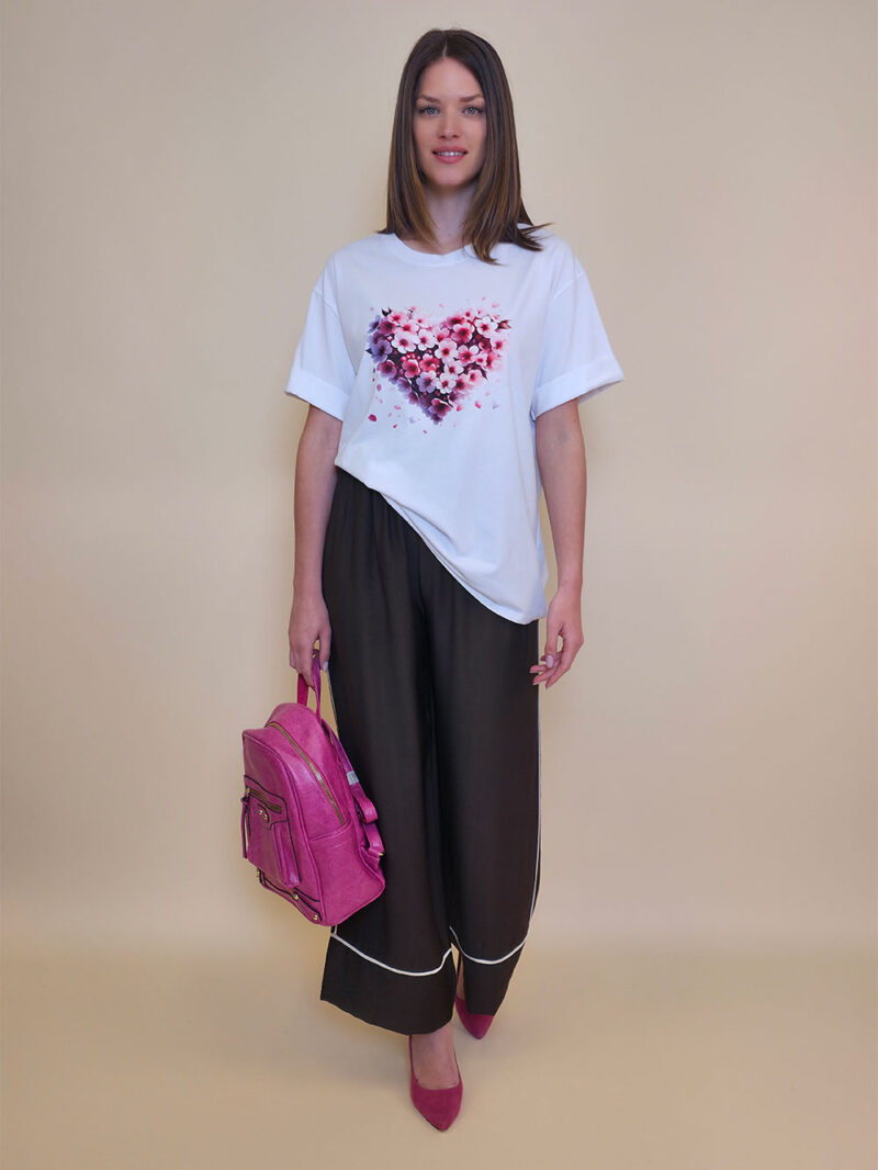 T-shirt 24 Bumble Bee - cotton UN - Floral Heart