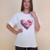 T-shirt 24 Bumble Bee - cotton UN - Floral Heart