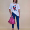 T-shirt 24 Bumble Bee - cotton UN - Floral Turban