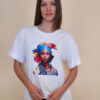 T-shirt 24 Bumble Bee - cotton UN - Floral Turban