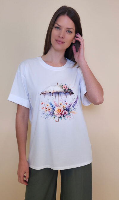 T-shirt 24 Bumble Bee - cotton UN - Floral Umbrella