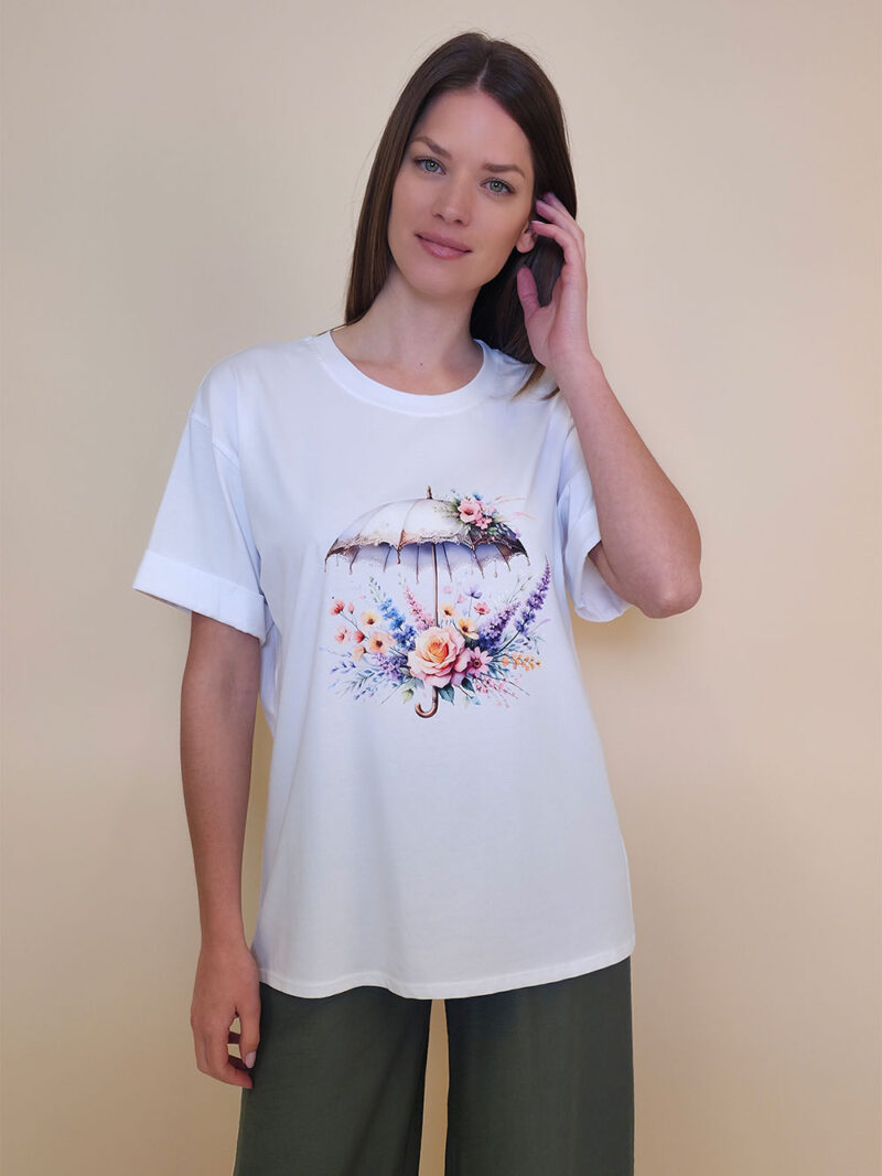 T-shirt 24 Bumble Bee - cotton UN - Floral Umbrella
