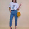 T-shirt 24 Bumble Bee - cotton UN - Flowers Basket/Bike