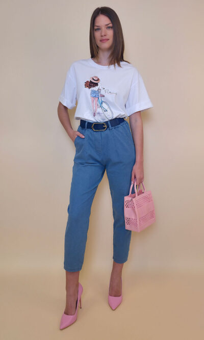 T-shirt 24 Bumble Bee - cotton UN - Girl&Bike