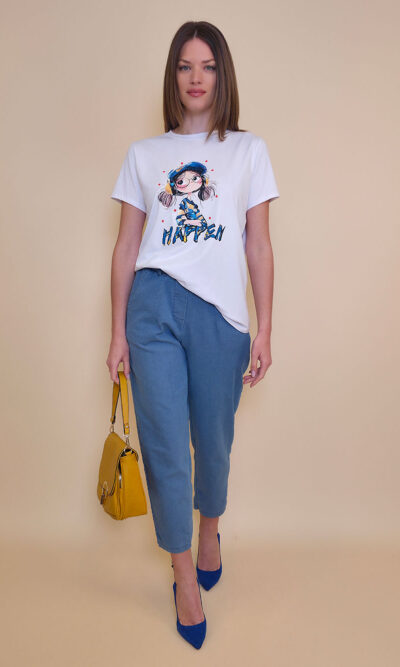 T-shirt 24 Bumble Bee - cotton UN - Happen Girl