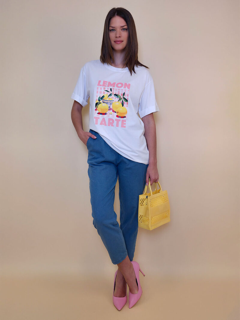 T-shirt 24 Bumble Bee - cotton UN - Lemon Tart
