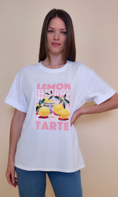 T-shirt 24 Bumble Bee - cotton UN - Lemon Tart