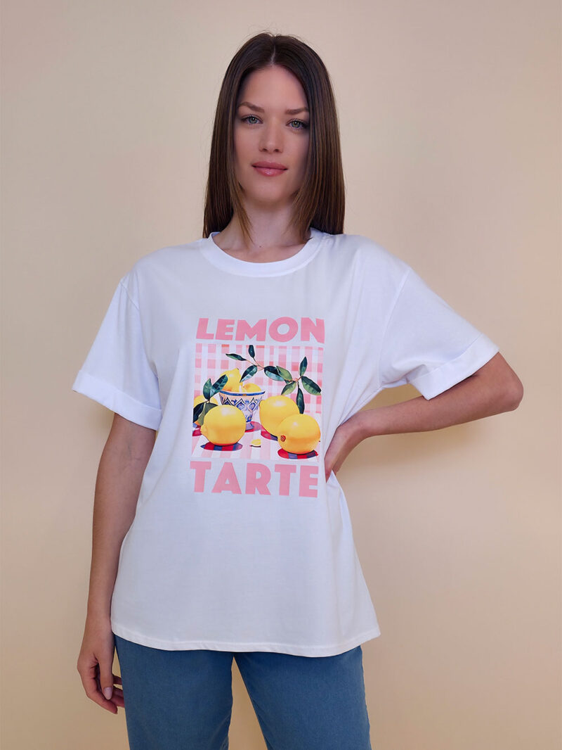 T-shirt 24 Bumble Bee - cotton UN - Lemon Tart