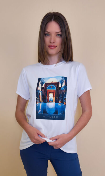 T-shirt 24 Bumble Bee - cotton UN -  Morocco