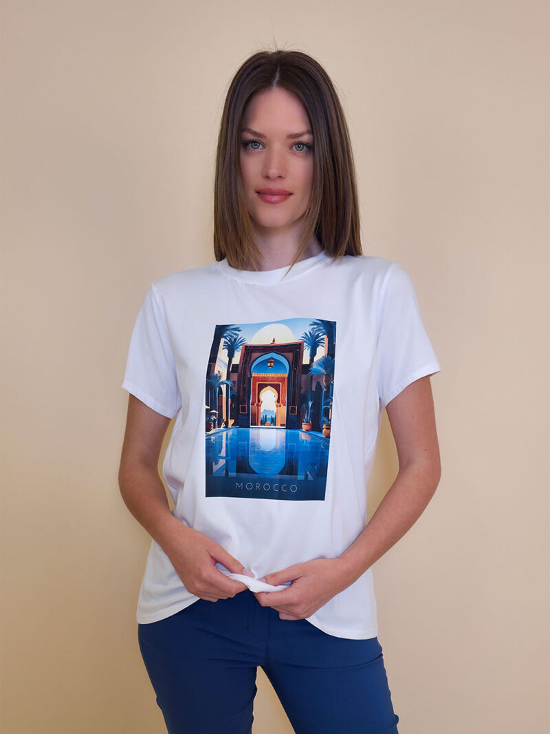T-shirt 24 Bumble Bee - cotton UN -  Morocco