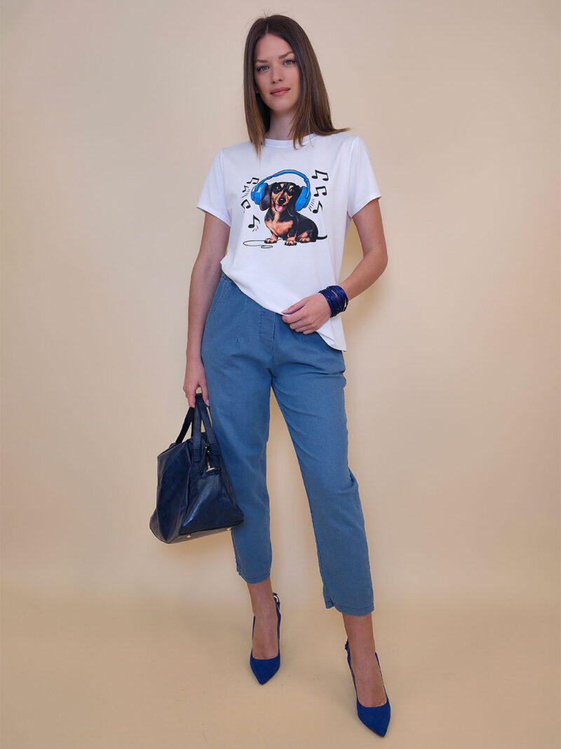 T-shirt 24 Bumble Bee - cotton UN -  Musical Dog