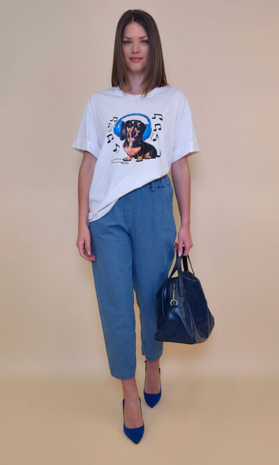T-shirt 24 Bumble Bee - cotton UN - Musical Dog
