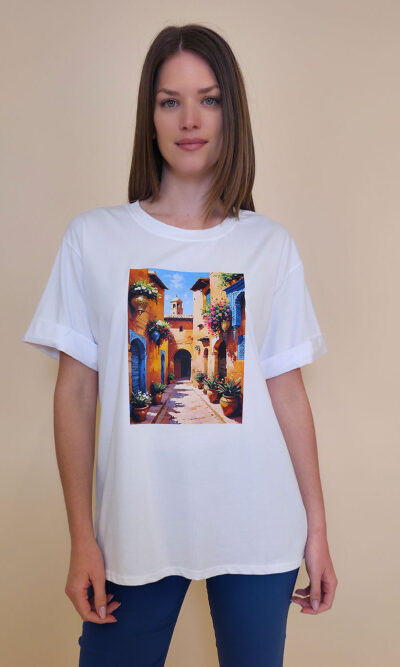 T-shirt 24 Bumble Bee - cotton UN - Old Damascus
