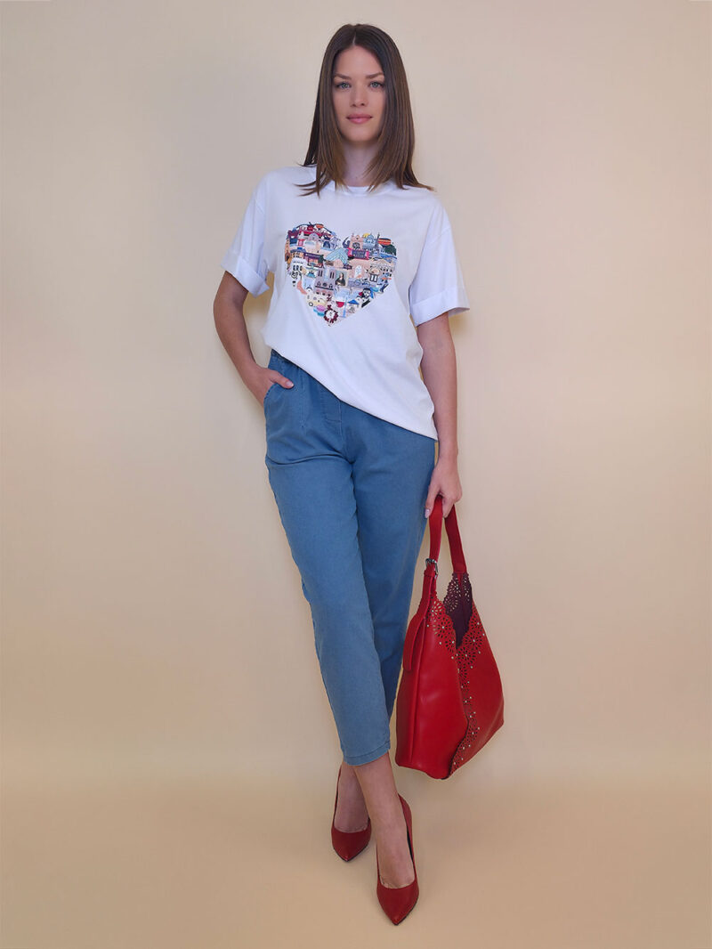 T-shirt 24 Bumble Bee - cotton UN - Paris in the Heart