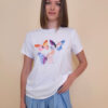 T-shirt 24 Bumble Bee - cotton UN - Pastel Butterflies
