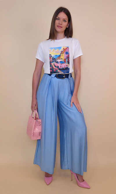 T-shirt 24 Bumble Bee - cotton UN - Pink VW