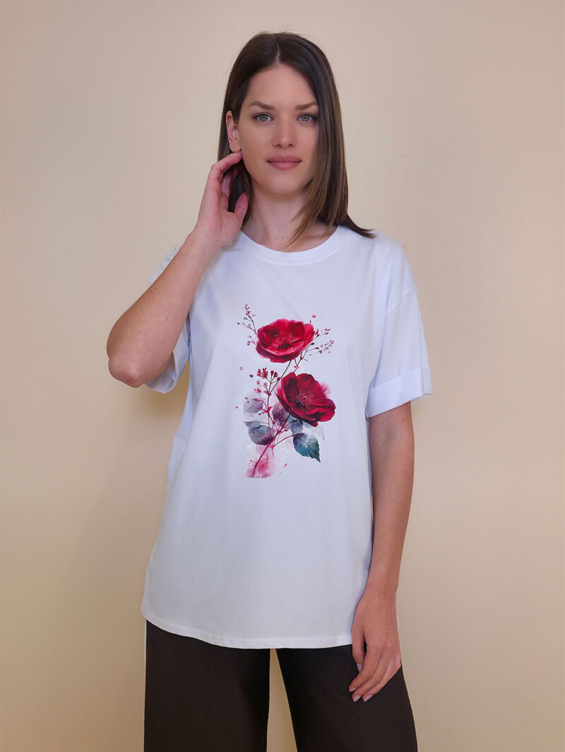 T-shirt 24 Bumble Bee - cotton UN - Poppies
