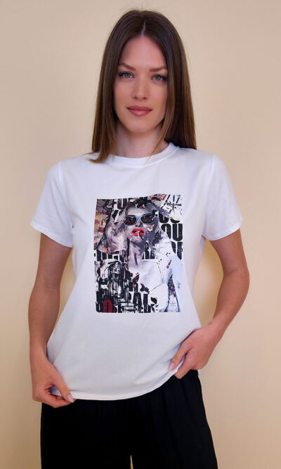 T-shirt 24 Bumble Bee - cotton UN - Poster