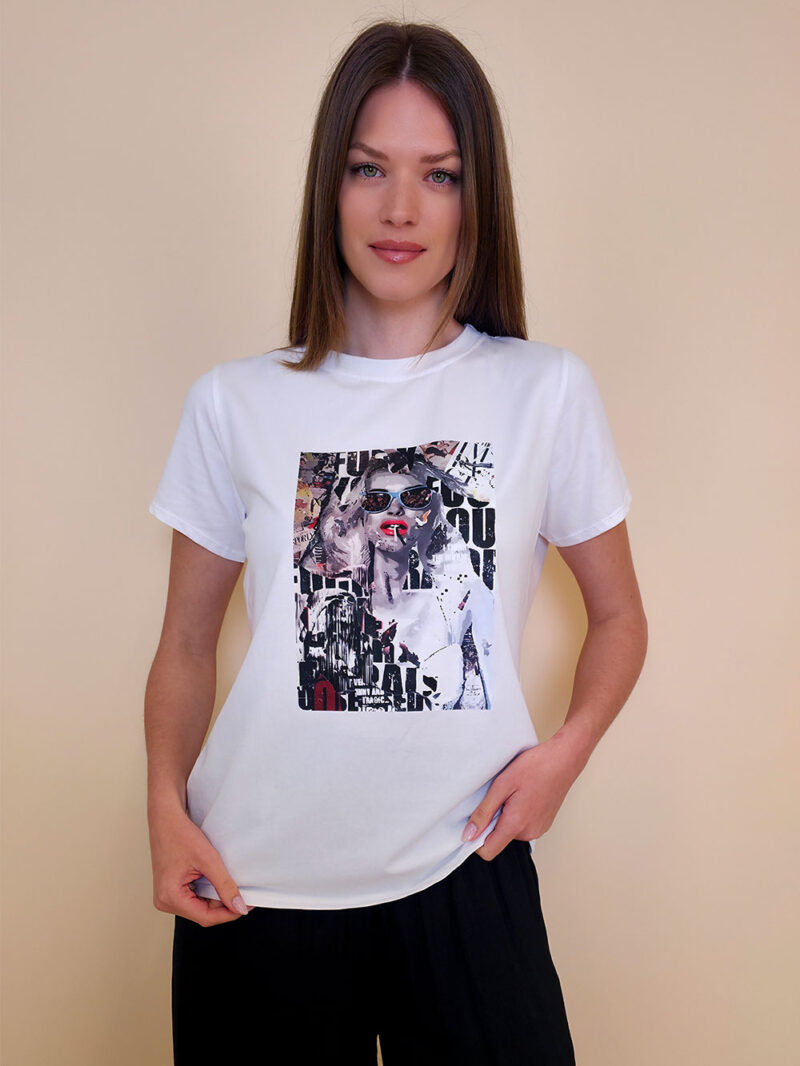 T-shirt 24 Bumble Bee - cotton UN - Poster