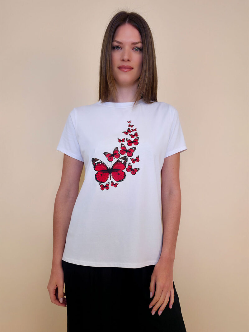 T-shirt 24 Bumble Bee - cotton UN - Roses Tree