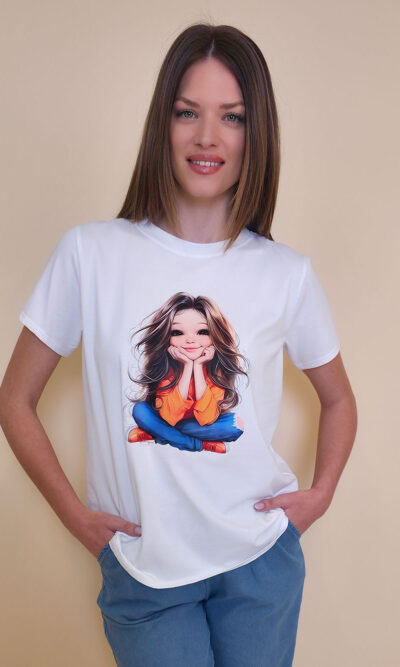 T-shirt 24 Bumble Bee - cotton UN - Sweetheart