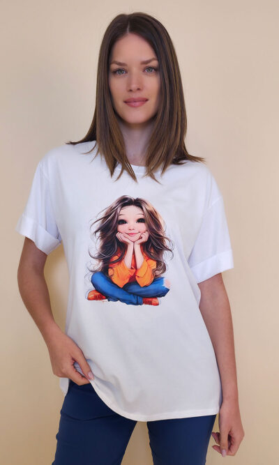 T-shirt 24 Bumble Bee - cotton UN - Sweetheart