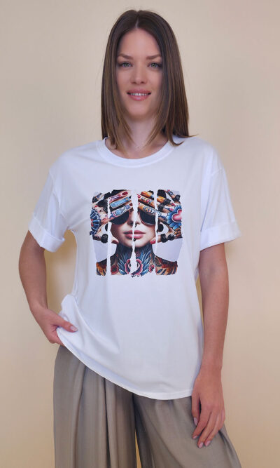 T-shirt 24 Bumble Bee - cotton UN - Tattoo
