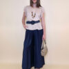 Majica+ogrlica 28 Toccoa - viscose UN - beige