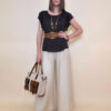 Majica+ogrlica 28 Toccoa - viscose UN - brown