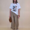 T-shirt 24 Bumble Bee - cotton UN - White Town
