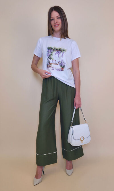 T-shirt 24 Bumble Bee - cotton UN - Wisteria Terrace