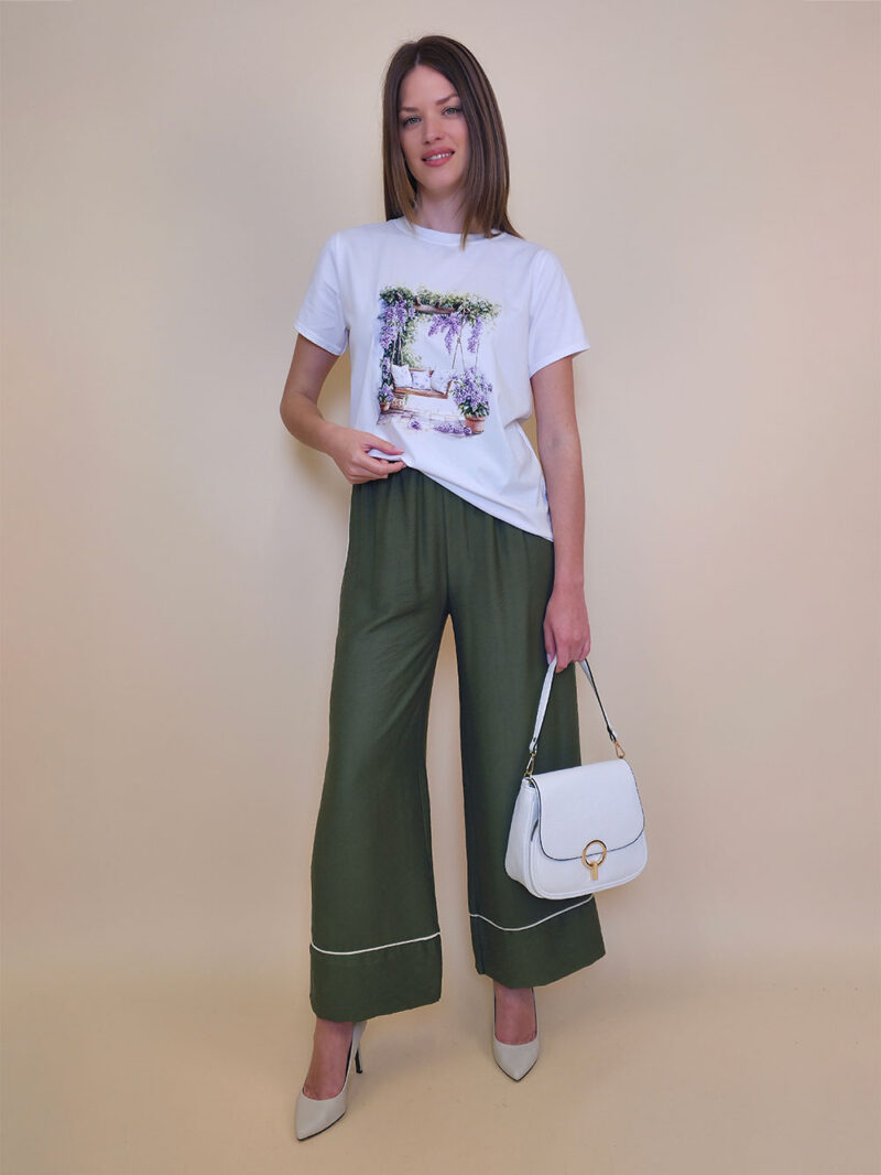 T-shirt 24 Bumble Bee - cotton UN - Wisteria Terrace
