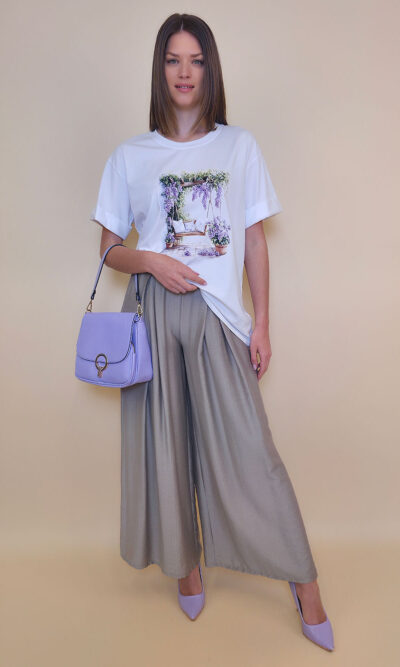 T-shirt 24 Bumble Bee - cotton UN - Wisteria Terrace