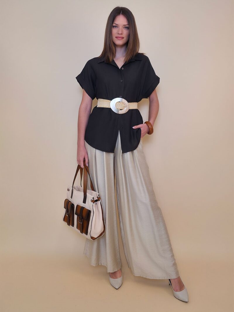 Košulja 30 Adel - viscose UN - brown