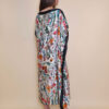 Kaftan 40 El Dorado - silk/viscose Multiflowers - black