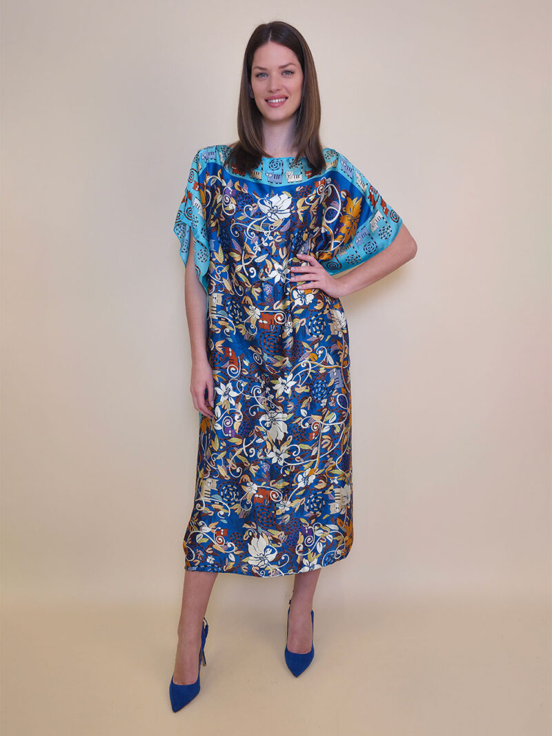 Kaftan 40 El Dorado - aqua/royal - Slika 3