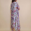 Kaftan 40 El Dorado - silk/viscose Multiflowers - lila