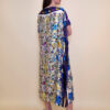 Kaftan 40 El Dorado - silk/viscose Garden Kitty - purple/beige