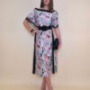 Kaftan 40 El Dorado - silk/viscose Kashmir - black