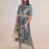 Kaftan 40 El Dorado - silk/viscose Samarkand - green