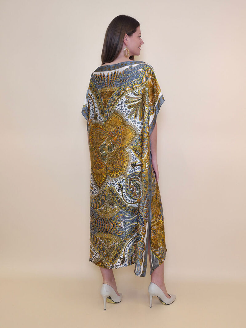 Kaftan 40 El Dorado - silk/viscose Samarkand - yellow
