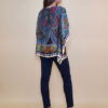 Tunika 32 Los Alamos - kaftan silk/viscose Samarkand - navy