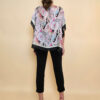 Tunika 32 Los Alamos - kaftan silk/viscose Kashmir - black