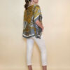 Tunika 32 Los Alamos - kaftan silk/viscose Samarkand - yellow