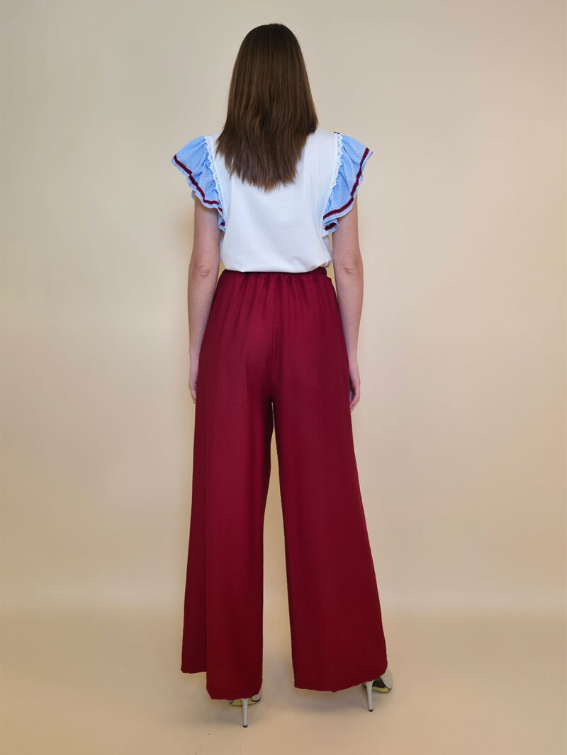 Hlače 32 Kaplan - india red - Slika 3