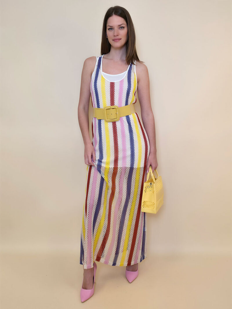 Haljina 30 Mansura - plt+cotton multicolor