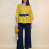 Tunika 42 Camilla - cotton lace richelieu - yellow
